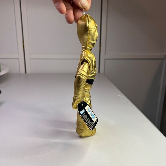 Vintage 1997 Star Wars Buddies C-3PO Plush Toy By Kenner 10 Inches Gold - Picture 2 of 14